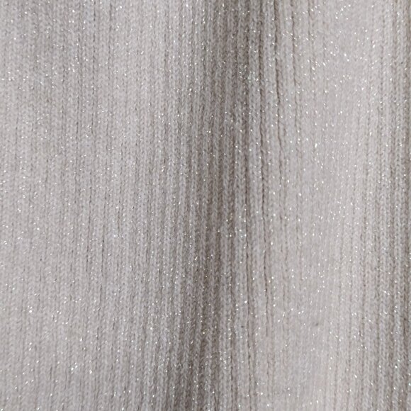 GAP Stretch Gold Shimmer Open Back Turtleneck Top XL - Picture 10 of 12